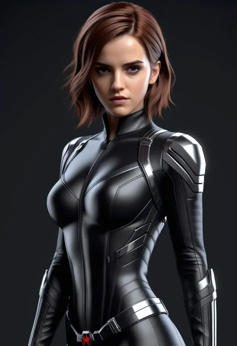 1girl
emma watson  as black widow
 3D anime style,
