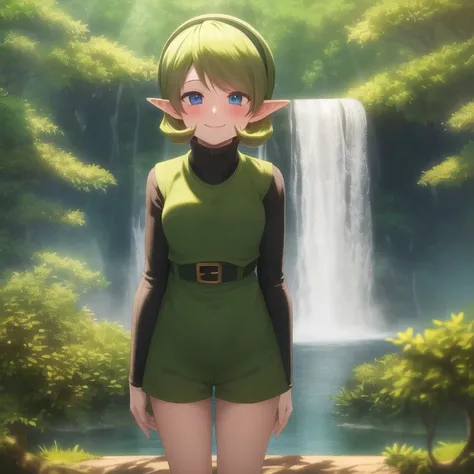 portrait
waterfall
blushing
happy smile,masterpiece, best_quality,masterpiece, best_quality, 1girl, solo, saria \(the legend of zelda\), standing, forest,looking at viewer,blue eyes
<lora:sariaLozOot_sariaV1:1>