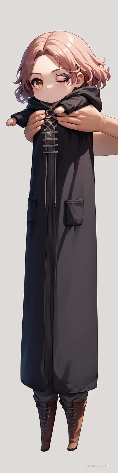score_9, score_8_up, score_7_up, source_anime, IncrsXLLCM, full body, <lora:LongCatMeme_XLPD:1>, chibi, <lora:Melina_XLPD:0.9> IncrsMelina, one eye closed, boots, hood up, holding person,