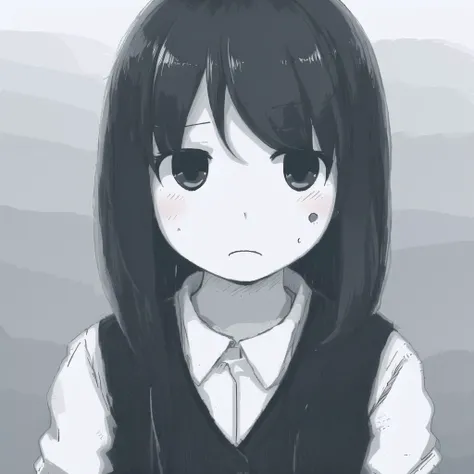 <lora:ham_rifl:0.9>, monochrome,
1girl, shirt, cute, embarrassed,