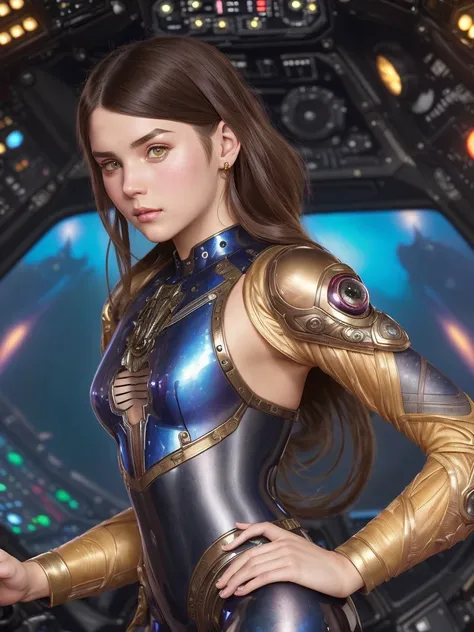 (highly detailed:1.2),(best quality:1.2),8k,(subsurface scattering:1.1),(nsfw:1.1), (award-winning photograph:1.2),1girl
(detailed interior of futuristic spaceship cockpit:1.3), (beautiful girl in detailed skintight spacesuit with large cutouts:1.3),  (large viewport showing a detailed planet:1.2), neon glow
(very detailed clothes:1.2), (highly detailed background:1.3), RPG, Elden Ring, (scifi:1.2), dramatic lighting, artgerm greg rutkowski alphonse mucha trending on artstation trending on deviantart wlop