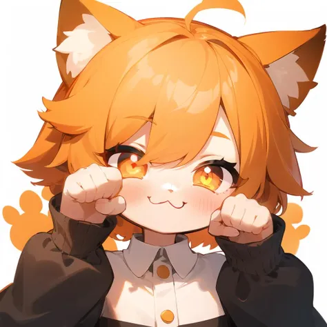 absurdres, 1girl, <lora:EmoteMakerLora:0.85> twitchemote, white background,