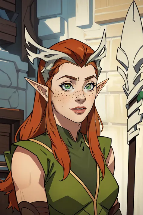 (masterpiece, best quality),  intricate details,
1girl,     <lora:Keyleth_Vox_Machina_v1:0.8> Keyleth, elf ears, freckles,