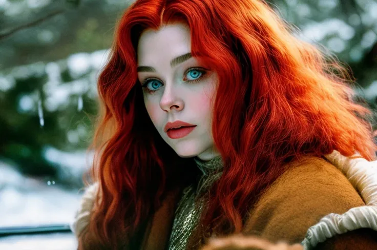 dvd screengrab of a live action 80sdarkfantasysd15b film starring (caoimhelastnamesd15. a welsh woman with red hair), BREAK portrait, solo, upper body, detailed background, detailed face, (siberian theme:1.1), wise, geomancer shaman, mystical, brown fur lined clothes, beads, totem, amulet, nature in background, ritual, storm, cinematic atmosphere, BREAK <lora:neg4all_bdsqlsz_V3.5:1><lora:detailed_eye:0.5> <lora:Mild detail adjusterV10_4:1>