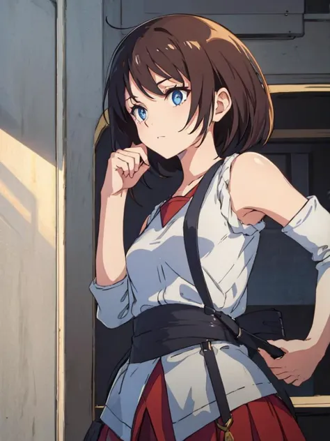 <lora:sleevesRolledUpLora_v10:1.2> sleeves_rolled_up,
solo