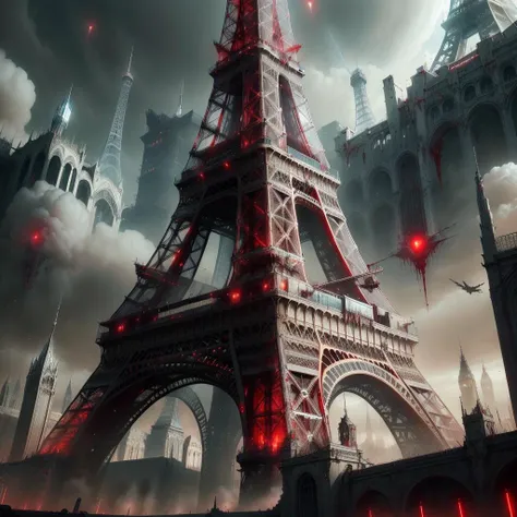 <lora:VampiricTech-20:0.8>, vamptech, scifi,vampiric,blood, 
eiffel tower
