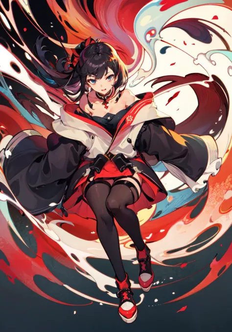 1girl,solo,floating,otcg, <lora:Style_SpecialEffects_BlazeandBreeze (OTCG)_v1.0:0.6>
