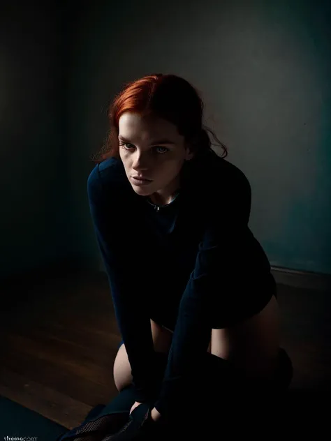 High detail RAW color Photo of(Vi:1), (to8contrast style), woman,
moody poses, dark studio, fashion photography, Tim Walker, whimsical, fantastical, dreamy, imaginative, surreal, modern.