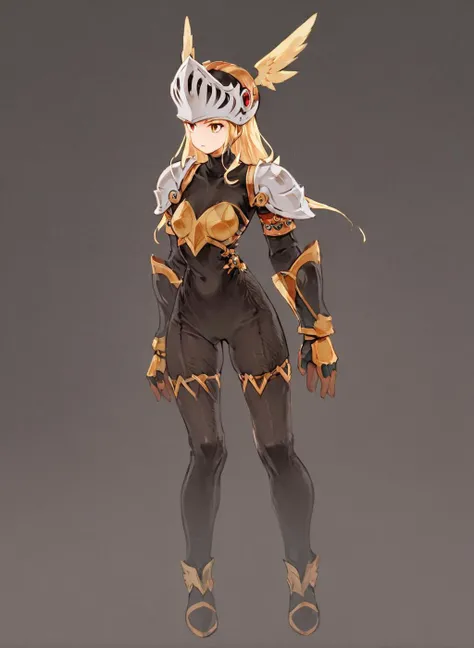 white bacground <lora:Valkiria_XL:0.8> Valkiria, winged helmet, full body <lora:Final_Fantasy_Tactics_XLv2:1>, (masterpiece), best quality, highres, 4k, 8k, cinematic lighting, amazing quality, amazing shading, soft lighting, Illustration, official artwork, anime style, wallpaper, official art, ultra detailed skin, ultra detailed face, perfect eyes, small skin imperfections