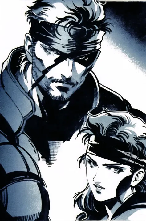 Augustus Caesar (Gaius Octavius) ,  Amur in the background
<lora:shinkawa_youji_xl_v1f:1> shinkawa youji, metal gear