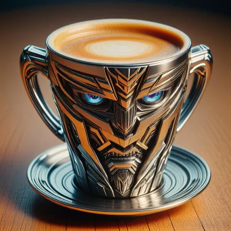 TransformersStyle cup of coffee