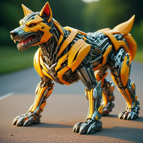 TransformersStyle a chewed dog toy
