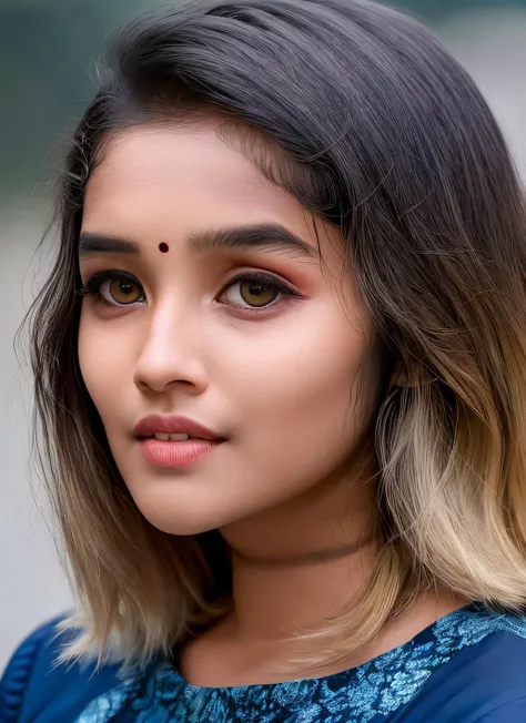 portrait of skswoman, :p , wearing skirt , with ash blonde Side-swept bangs , background fall epic (photo, studio lighting, hard light, sony a7, 50 mm, matte skin, pores, colors, hyperdetailed, hyperrealistic), <lyco:Anikha Surendran:1.1>