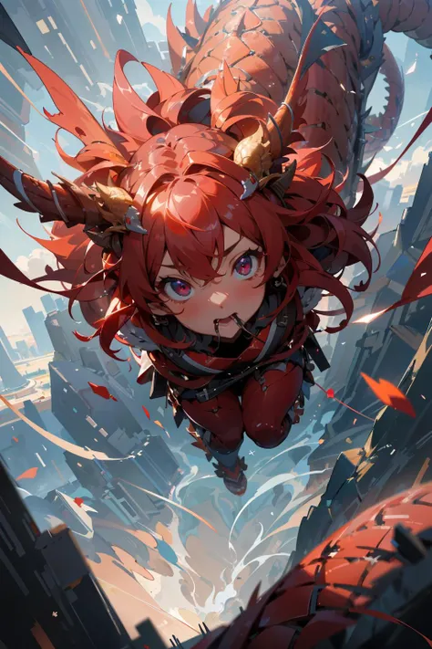 (masterpiece:1.3),(best quality:1.2),8k,absurdres,unity 8k wallpapper,(extremely detailed:1.3),highestres,solo focus,
1girl,looking at viewer,falling_into_mouth,<lora:falling_into_mouth-10:0.4> ,dragon,depth of field,( from above:1.3),