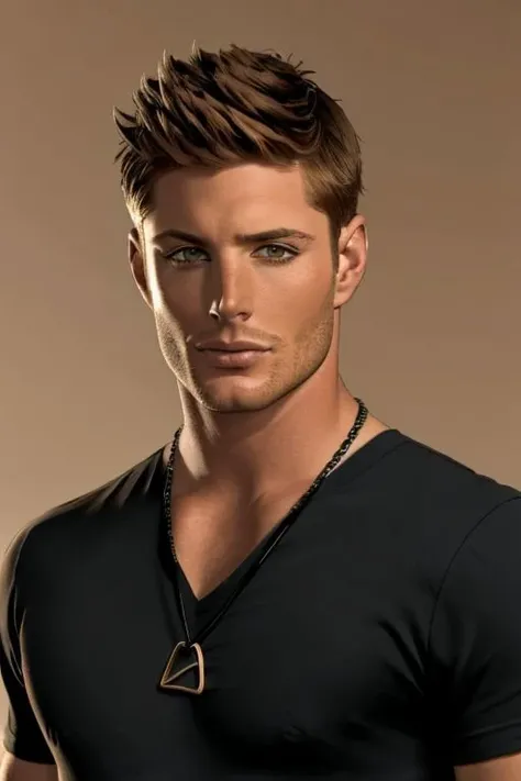 Chico, brown light hair, Bad boy, mirada peligrosa, ojos verdes, moreno, realista, imagen profesional, imagen perfecta