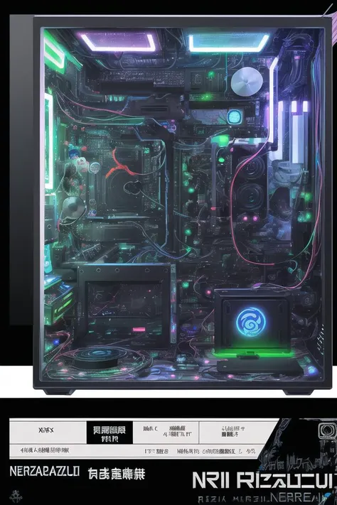 <lora:NerazimAI:.9> NerazimAI ,pc computer case, intricate, details, RGB with gpu and cpu, touching water with rgb for the cpu