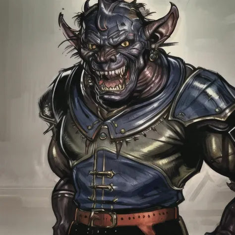 masterpiece, best quality, wallpaper, high quality, extremely detailed, orc, underbite, sharp teeth, close up, highly detailed face, <lora:sokolovStyle_v10:0.4> <lora:yoshitakaAmanoStyle_amanoYoshitaka55:0.7>