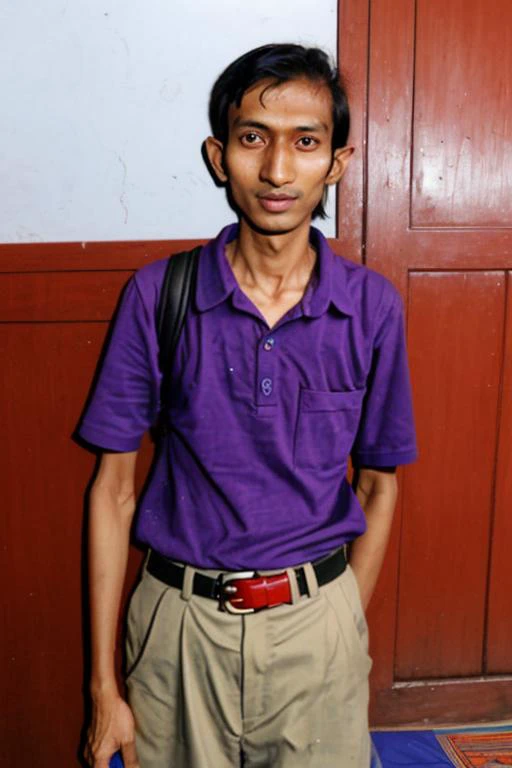 a lanky Nepalese man posing for a selfie, Nokia 5610 XpressMusic