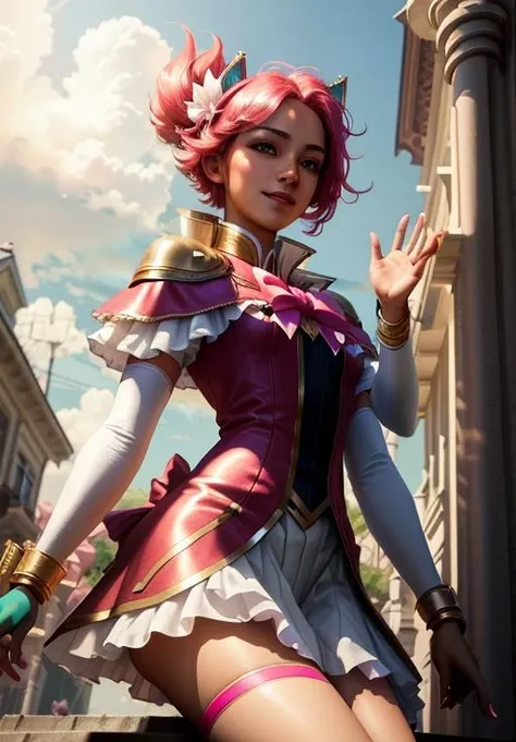 <lora:star_guardian_Taliyah:0.8>, star_guardian_Taliyah, solo, smile,, (magical, magnificent, masterpiece:1.3), (trending on CGSociety, trending on pixiv, contest winner:1.3)