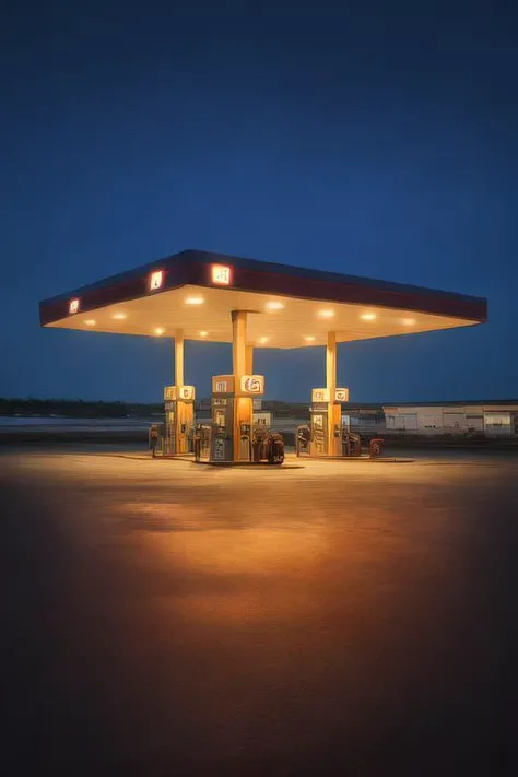 <lora:S1-Backroom_Dreamlike-000008:0.5>,
backroom,liminal space,Level-423,The Gas Station,outside,gas station,night, blue and orange light,reflection,
(photorealistic), [sharp focus], (HDR), (8k), (gigapixel), (masterpiece)