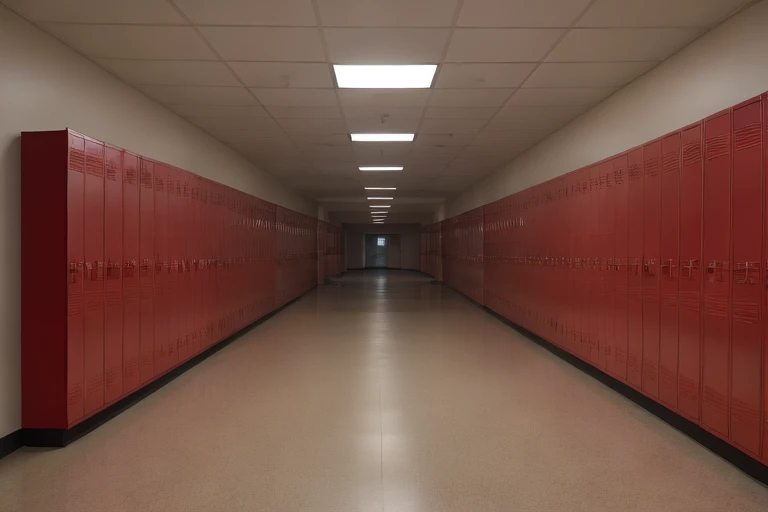 <lora:S1-Backroom_Dreamlike-000008:0.5>,
backroom,liminal space,Level-190,School Detention,inside,corridor,dark,dark room,lights out,dark,corridor,red locker, 
(photorealistic), [sharp focus], (HDR), (8k), (gigapixel), (masterpiece)