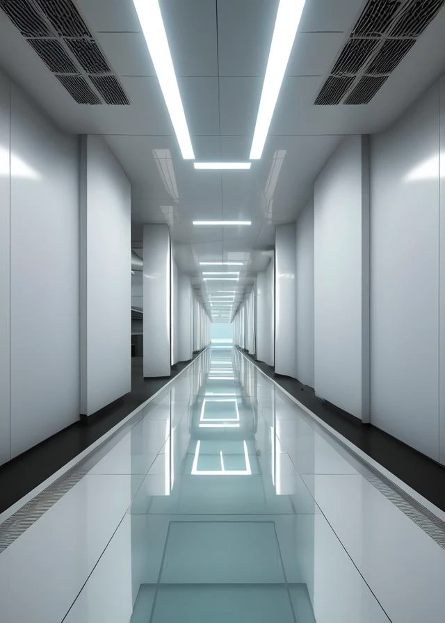 <lora:D1s-Backroom:0.62>, backroom, liminal space, 
uploaded artstation, ,
Level-15,Futuristic Halls,inside,sci-fi,futuristic,fluorescent light,corridor,white wall,white floor,white lighting,reflection,BREAK,
window,
(photorealistic), [sharp focus], (HDR), (8k), (gigapixel), (masterpiece)