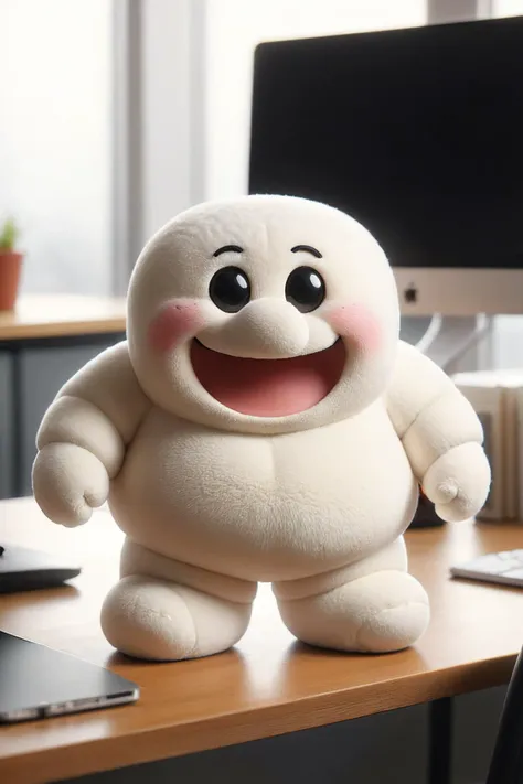 white Michelin on desk, smile, fat Michelin
<lora:ral-smlvltnpls:0.85> ral-smlvltnpls,
<lora:add-detail-xl:1>,
<lora:XDetail_light:0.75>,