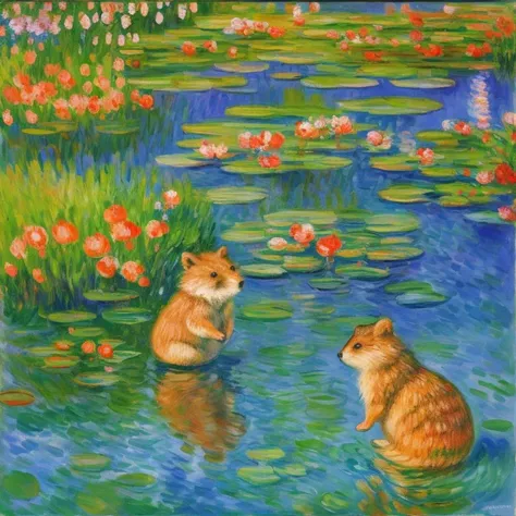 Claude Monet, Fauvism, quokka