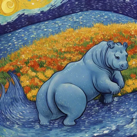 Vincent van Gogh, Renaissance, hippopotamus