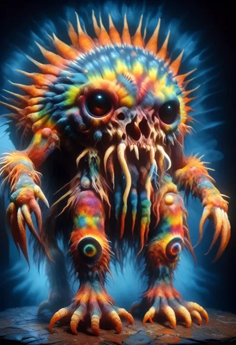 glowing monster, EPtiedyeworld, EPSavageVerse