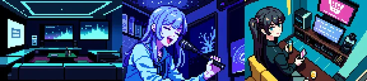 highly insanely detailed, masterpiece, top quality, best quality, highres, 4k, 8k, RAW photo, (very aesthetic, beautiful and aesthetic), 
__lazy-wildcards/subject/env-bg-interior/ktv-interior/prompts__, 
<lora:karaoke1:1>, 
(1girl:1.3), 1other, 
__lazy-wildcards/dataset/background__,âââ