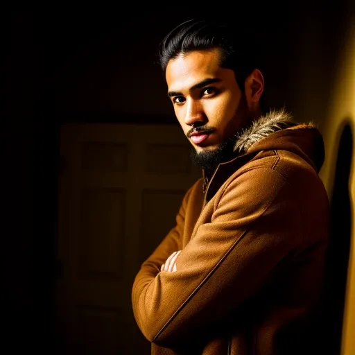 RAW photo, animal, a portrait photo of [man:deer:2] humanoid in clothes, face, 8k uhd, dslr, soft lighting, high quality, film grain, Fujifilm XT3