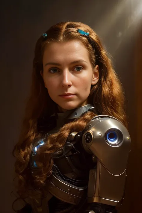 photo of (29 y.o. Anna, very beautiful human face:1.4), (body of a humanoid robot, futuristic, detailed, intricate), (private club, wood furniture), (hiding in the closet), (dark and moody light:1.4) <lora:epiNoiseoffset_v2:1>