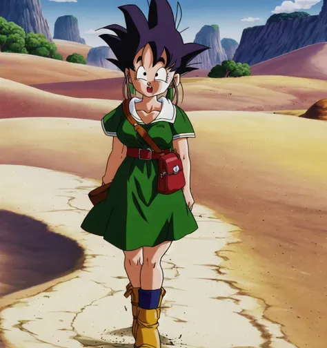 masterpiece, best quality, akiratoriyama art style, a girl wearing a bunny suit walking in a desert crying,