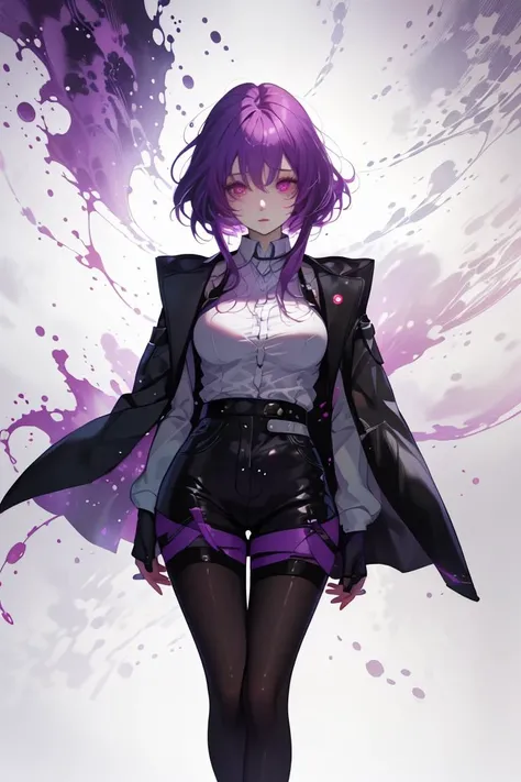 (Imaginative Drawing:1.3) of (Screen print:1.3) a photo of a woman, <lora:KafkaV1.0-000003:0.8> KafkaHSR, purple hair, purple eyes, black shorts, purple pantyhose, jacket, white shirt, purple gloves, KafkaHSR, purple hair, purple eyes, black shorts, purple pantyhose, jacket, white shirt, KafkaHSR, purple hair, purple eyes, black shorts, purple pantyhose, KafkaHSR, purple hair, purple eyes, black shorts, KafkaHSR, purple hair, purple eyes,(Agfacolor:1.3), <lora:LCM_LoRA_Weights_SD15:1>