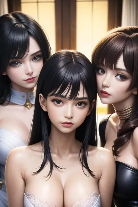 <lora:betterCuteAsian03:0.3>, 3 women posing for a photo, (wearing luxury dress:1.3),
good hand,4k, high-res, masterpiece, best quality, head:1.3,((Hasselblad photography)), finely detailed skin, sharp focus, (cinematic lighting), collarbone, night, soft lighting, dynamic angle, [:(detailed face:1.2):0.2],(((5 stars hotel))), outside,   <lora:luxury_dress04:0.5>