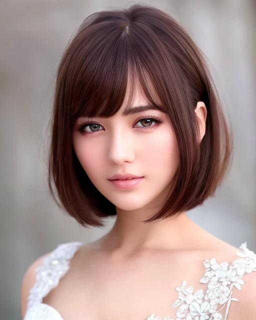 (RAW photo, best quality), (realistic, photo-realistic:1.3), best quality ,masterpiece, an extremely delicate and beautiful, extremely detailed ,CG ,unity ,2k wallpaper, Amazing, finely detail, masterpiece,light smile,best quality, extremely detailed CG unity 8k wallpaper,huge filesize , ultra-detailed, highres, extremely detailed, iu,asymmetrical bangs,short bangs,bangs,pureerosface_v1,beautiful detailed girl, extremely detailed eyes and face, beautiful detailed eyes,light on face,looking at viewer, straight-on, staring, closed mouth,black hair,long hair, collarbone, bare shoulders, longeyelashes, upper body, 1girl, (full body:1.3), (highly detail face: 1.5), (beautiful ponytail:0.5),beautiful detailed eyes, beautiful detailed nose, realistic face, realistic body, comfortable expressions,smile, look at viewer,comfortable expressions, <lora:ori:1>