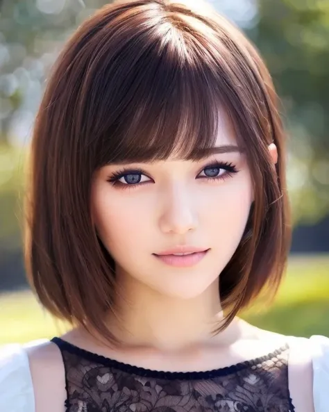 (RAW photo, best quality), (realistic, photo-realistic:1.3), best quality ,masterpiece, an extremely delicate and beautiful, extremely detailed ,CG ,unity ,2k wallpaper, Amazing, finely detail, masterpiece,light smile,best quality, extremely detailed CG unity 8k wallpaper,huge filesize , ultra-detailed, highres, extremely detailed, iu,asymmetrical bangs,short bangs,bangs,pureerosface_v1,beautiful detailed girl, extremely detailed eyes and face, beautiful detailed eyes,light on face,looking at viewer, straight-on, staring, closed mouth,black hair,long hair, collarbone, bare shoulders, longeyelashes, upper body, 1girl, (full body:1.3), (highly detail face: 1.5), (beautiful ponytail:0.5),beautiful detailed eyes, beautiful detailed nose, realistic face, realistic body, comfortable expressions,smile, look at viewer,comfortable expressions, <lora:ori:1>