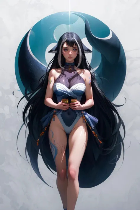 shylilythird, large breasts, cleavage,one-piece swimsuit, swimsuit, covered navel, cetacean tail, bell, facial mark, <lora:Shylily:1> background=s)) beard, large breasts, wide hips, full body portrait, highly detailed, digital painting, artstation, concept art, sharp focus, illustration, art by artgerm and greg rutkowski and alphonse mucha and andrei riabovitchev and craig mullins and James Jean and Marc Simonetti and peter mohrbacher 4k oil painting, cinematic lighting, DeviantArt, artstation, very coherent symmetrical artwork, hyper realism, high detail, octane render, unreal engine, 8k, Vibrant colors, Vibrant colors, Vibrant colors, Smooth gradients, Smooth gradients, Smooth gradients, Smooth gradients, High contrast, Smooth gradients, High contrast, Smooth gradients, High contrast, High contrast, 8k, High contrast, High contrast, High contrast, High contrast, 8k, High contrast, High contrast, aperture f1, by Katsuhiro Otomo McKinnon, High contrast, by Katsuhiro Otomo painting by Katsuhiro