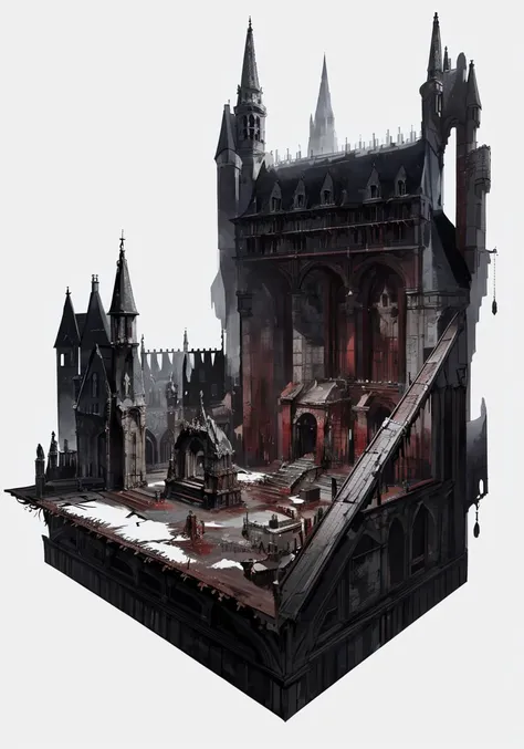 Bloodborne,<lora:Bloodborne-000075:0.6>,white background:1.2,simple background,auditorium:1.2,building:1