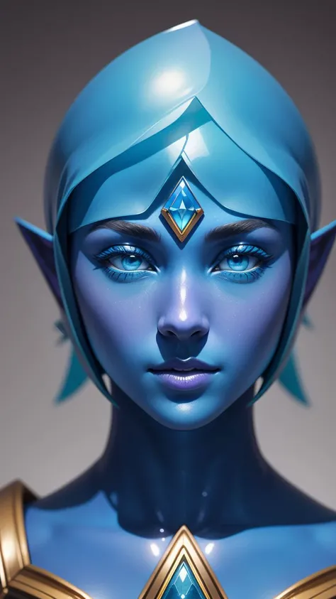 (best quality:1.2) (4k:1.) (very high resolution:1.1),(realistic photograph:1.1),(ultra detailed CG:1.1),official concept art,sculpture made of crystal,statue,no human,1girl elf,solo,(detailed face:1),(small breasts:1),full body,transparent body and wings,sitting,<lora:crystal_v1:1> (phcrystal:1),colorful crystal,gems,translucent,transparent,reflection,RTX,lay tracing,<lora:FiSS4:1>,blue eyes,blank eyes,no pupils,colored skin,blue skin,blue hair,body jewel,forehead jewel,(full body),