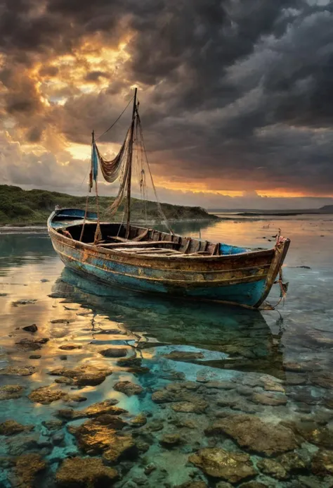 a beautiful boat, art by David Mould, Brooke Shaden, Ingrid Baars, Mordecai Ardon, Josh Adamski, Chris Friel
