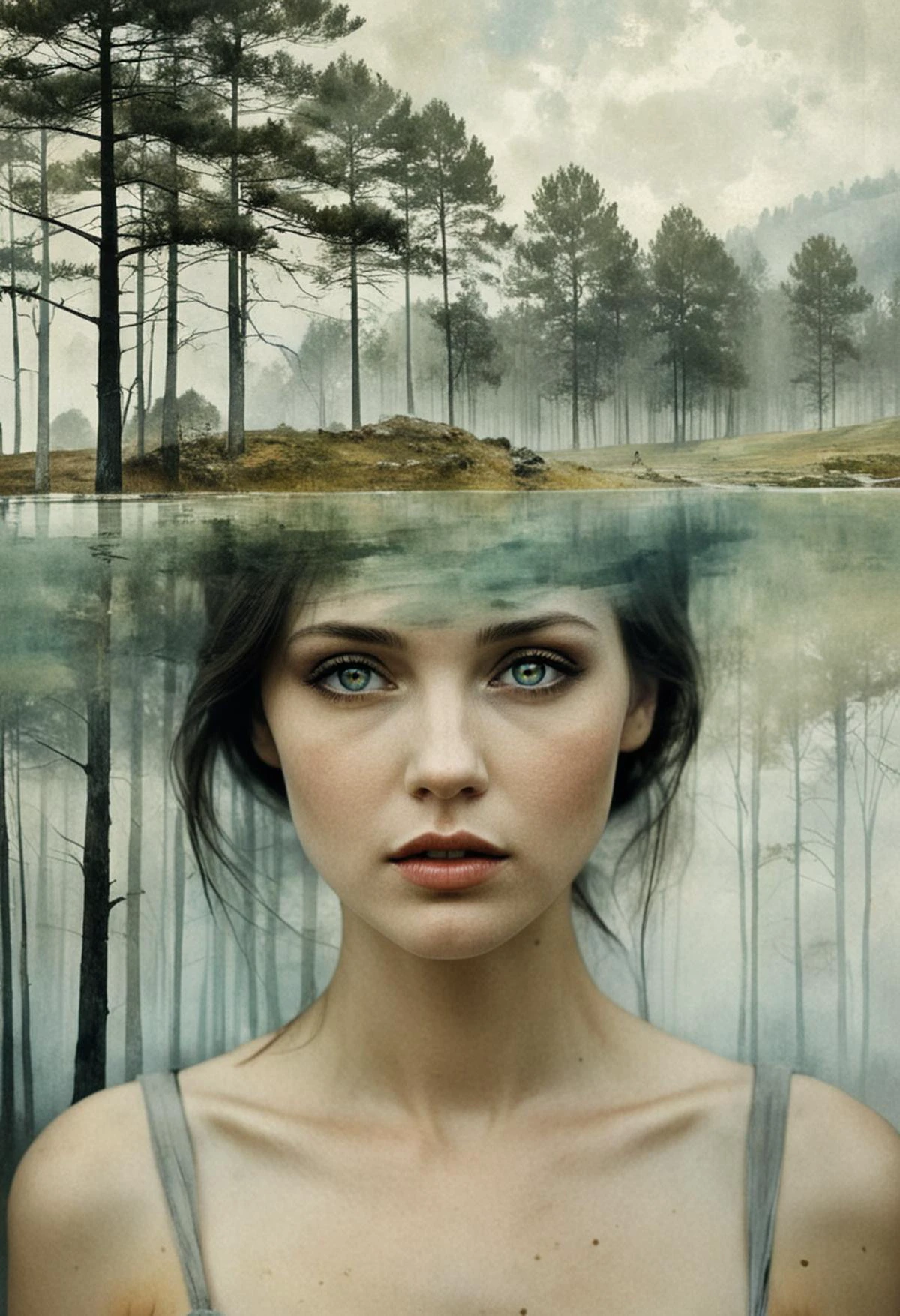 a beautiful landscape, art by Paul Lovering, Martin Stranka