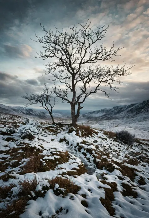 a beautiful landscape , art by Paul Barson, Ebru Sidar