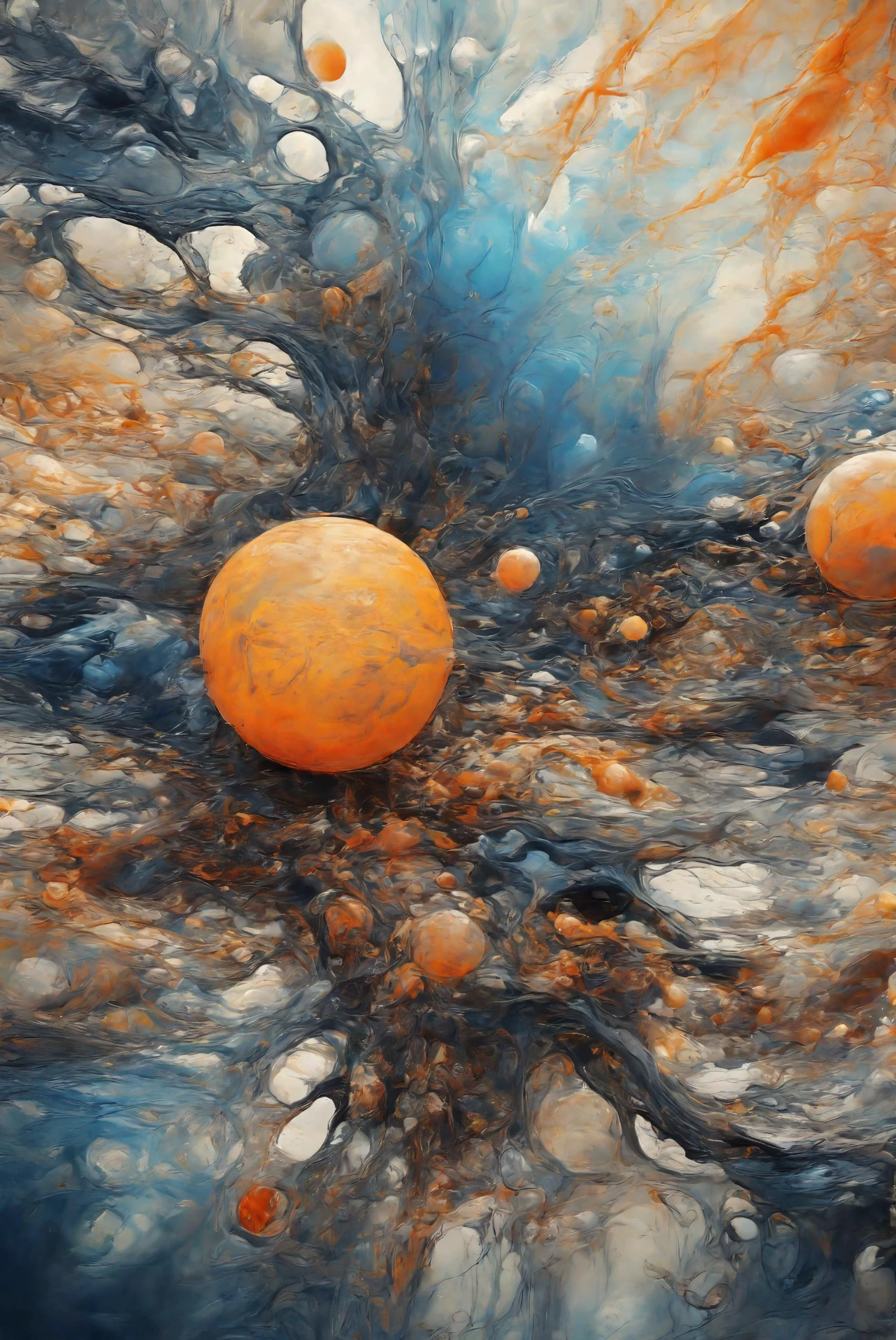 a strange zone of anomalous energy, fluctuations of energy flows and jets, transformations of materials and states, gradient transitions of compactions, liquid time, positive miracles, persistent surrealism