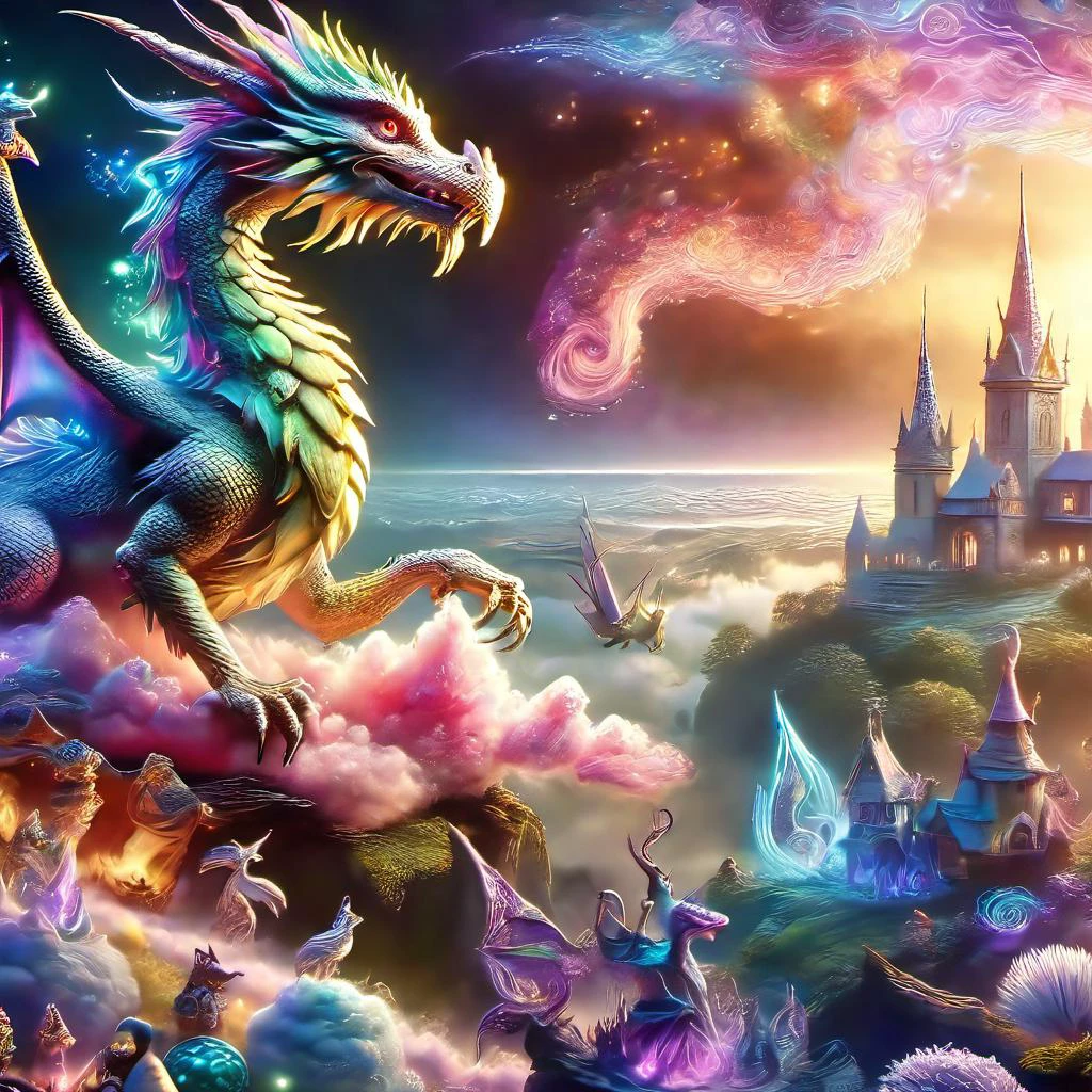 Fujifilm quality photograph (best quality)++, (masterpiece)++, (detailed)+, elf on the shelf fighting a Dragon, (fantasy illustration)1.3, enchanting Dragon battle elf on the shelf, mystical battle, (many gnomes battling)1.4 (whimsical charm).4 Otherworldly charm, mystical sky, (Luis Royo)1.2, (Yoshitaka Amano)1.1, moonlit night, soft colors, (detailed cloudscape)1.3, (high-resolution)1.2 (gnomes battling everywhere)1.2 , <lora:DonM3t3rn1tyXL-v1.1:0.8> DonM3t3rn1tyXL <lora:DonMD1g174l4sc3nc10nXL:0.8> DonMD1g174l4sc3nc10nXL <lora:Dragons:0.8> dragon <lora:EnvyMagicalXL01:0.8> magical <lora:FantasyLandscape:0.8> FanLan