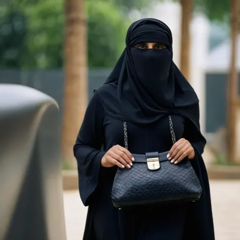 Crie uma imagem de uma mulher parda com roupa 