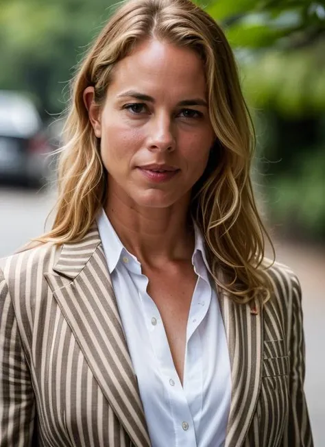 RAW portrait photo of beautiful young sks woman, Striped blazer and dress pants, natural lighting, by Jimmy Nelson, detailed face, UHD, absurdres, epic scene composition,
cinematic look, Fujifilm XT3, dslr, high quality, film grain
<lora:lora-small-maria-bello-v2:1>