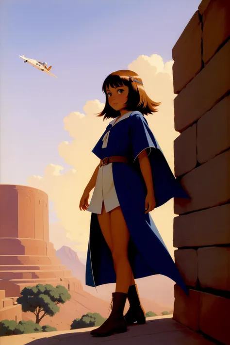 1girl, (by Kawacy:1.3) and (Ed Mell:1.1) and (Giovanni Gabriele Cantone:0.9) , [artistic Cinematic still, best quality, full body shot of a Darkpunk Rickety ([Mink:Dragon:4]:1.3) with Adobe robe tailored by Roksanda Ilincic, winter background, warm space and Dwarf Planet Eris in background, Hazy conditions, split diopter,  still, Fantasy, Dreamcore, natural lighting, F/14, CineColor, vintage, symbolism, pixiv, trending on artstation::10]