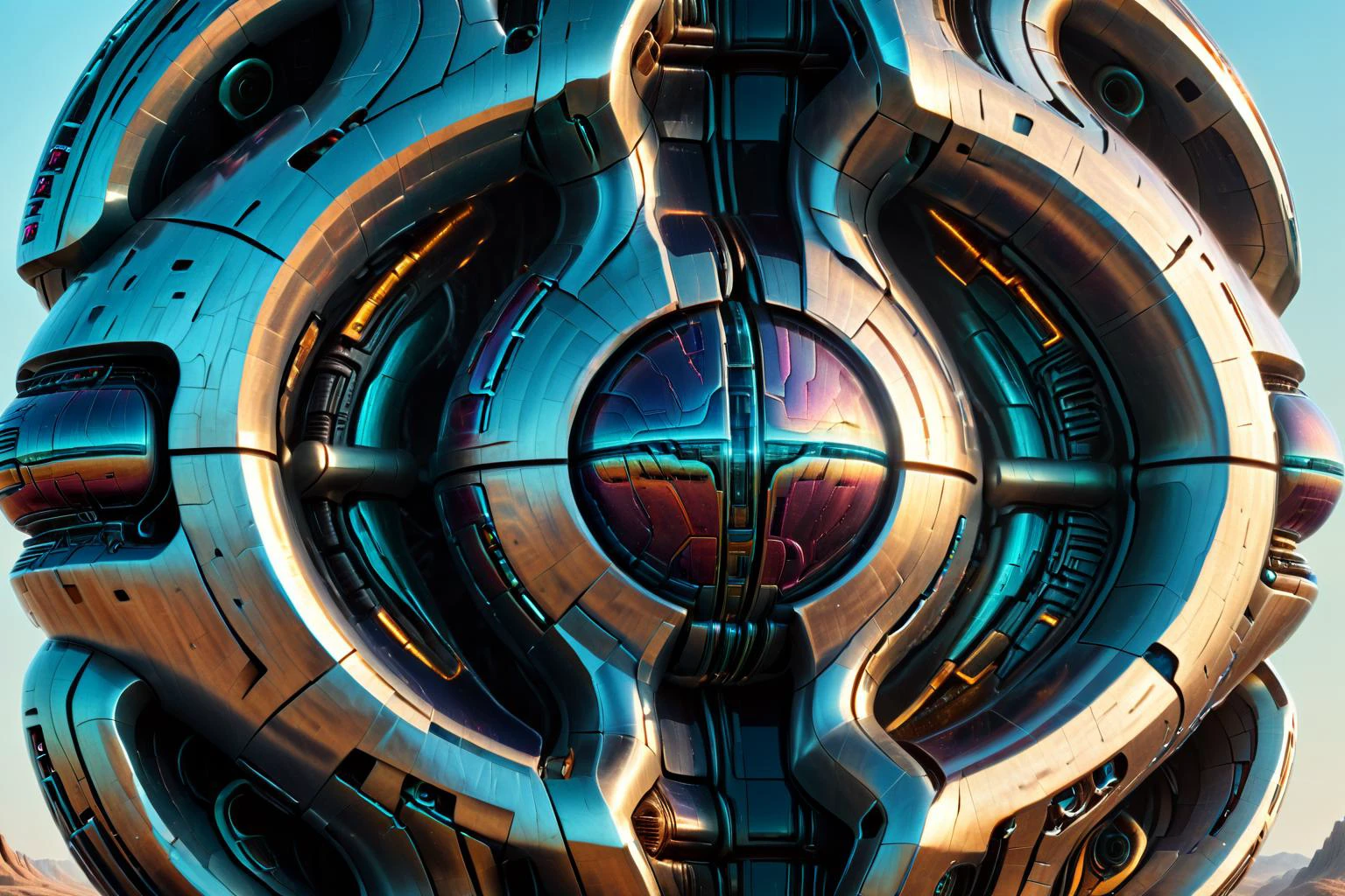<lora:xl_more_art-full_v1:0.7>, (best quality:1.5), (hyperrealism:1.3), (intricate emotional details:1.5), (ultra detailed), (sharp focus), (sharp details), detailed digital illustration of a Quantum rifts distorting reality around, Raypunk, <lora:cine:0.7> cin3 , <lora:EnvyOrganicScifiXL01:1>